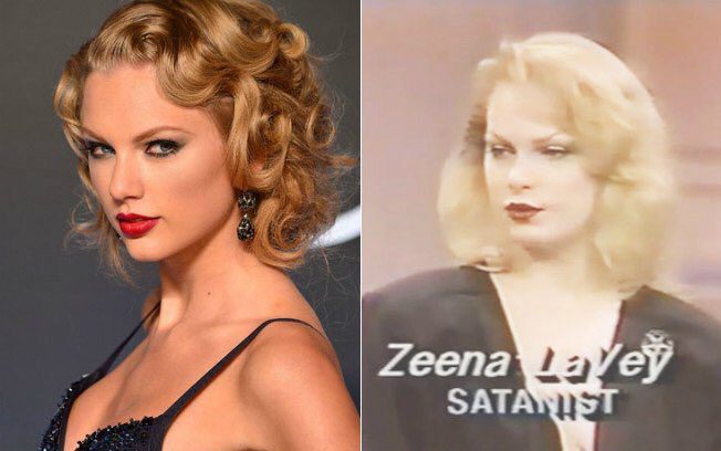 Is Taylor Swift An Illuminati Clone Of Satanic Priestess Zeena LaVey?
