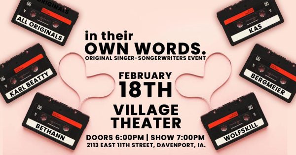 “In Their Own Words” Returns to the Village TONIGHT!