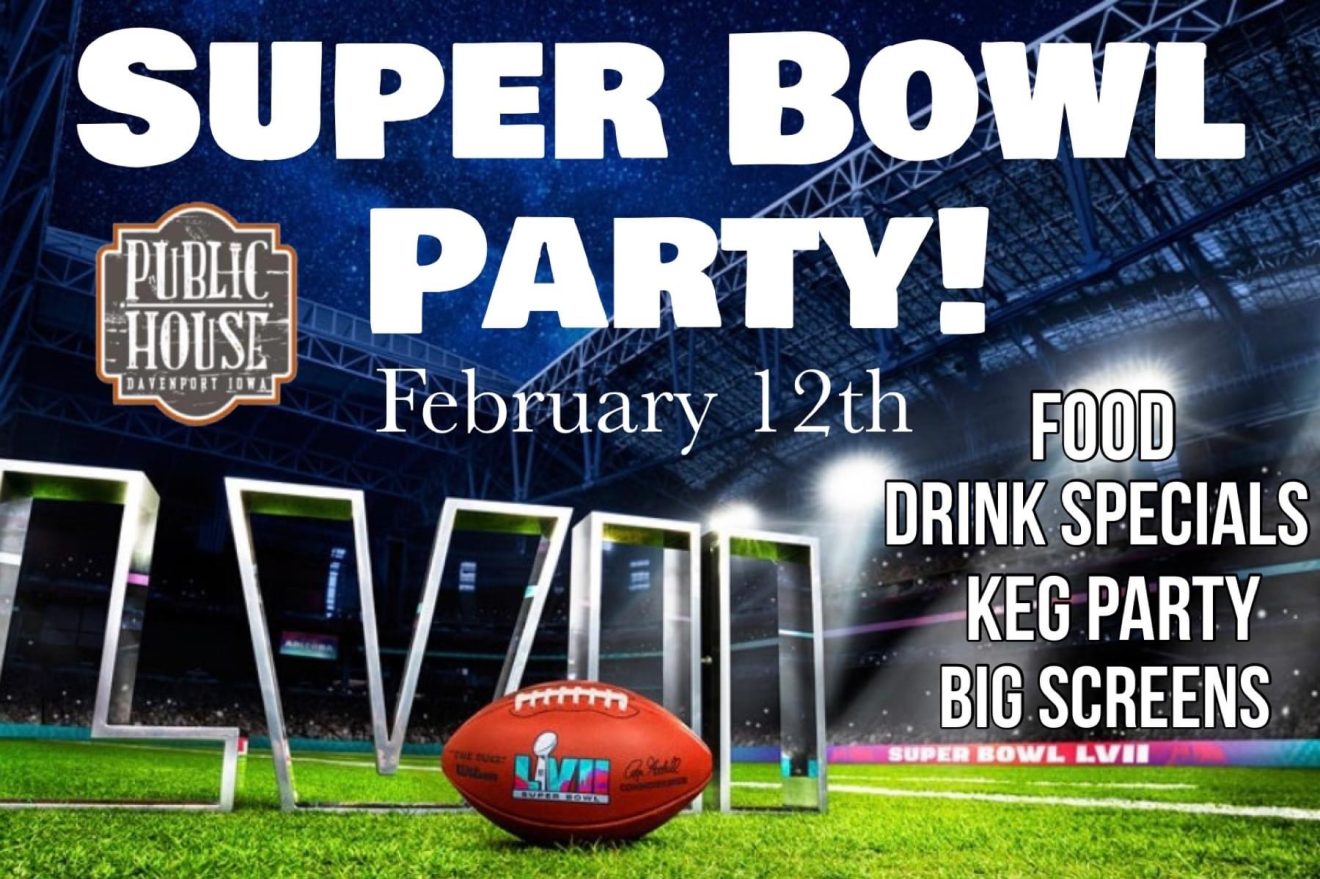 Party at The Public House on Super Bowl Sunday