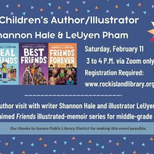 Children's Authors Shannon Hale, LeUyen Pham Coming To Rock Island Library