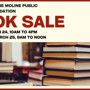 Shop Til You Drop March 25 at the Moline Library