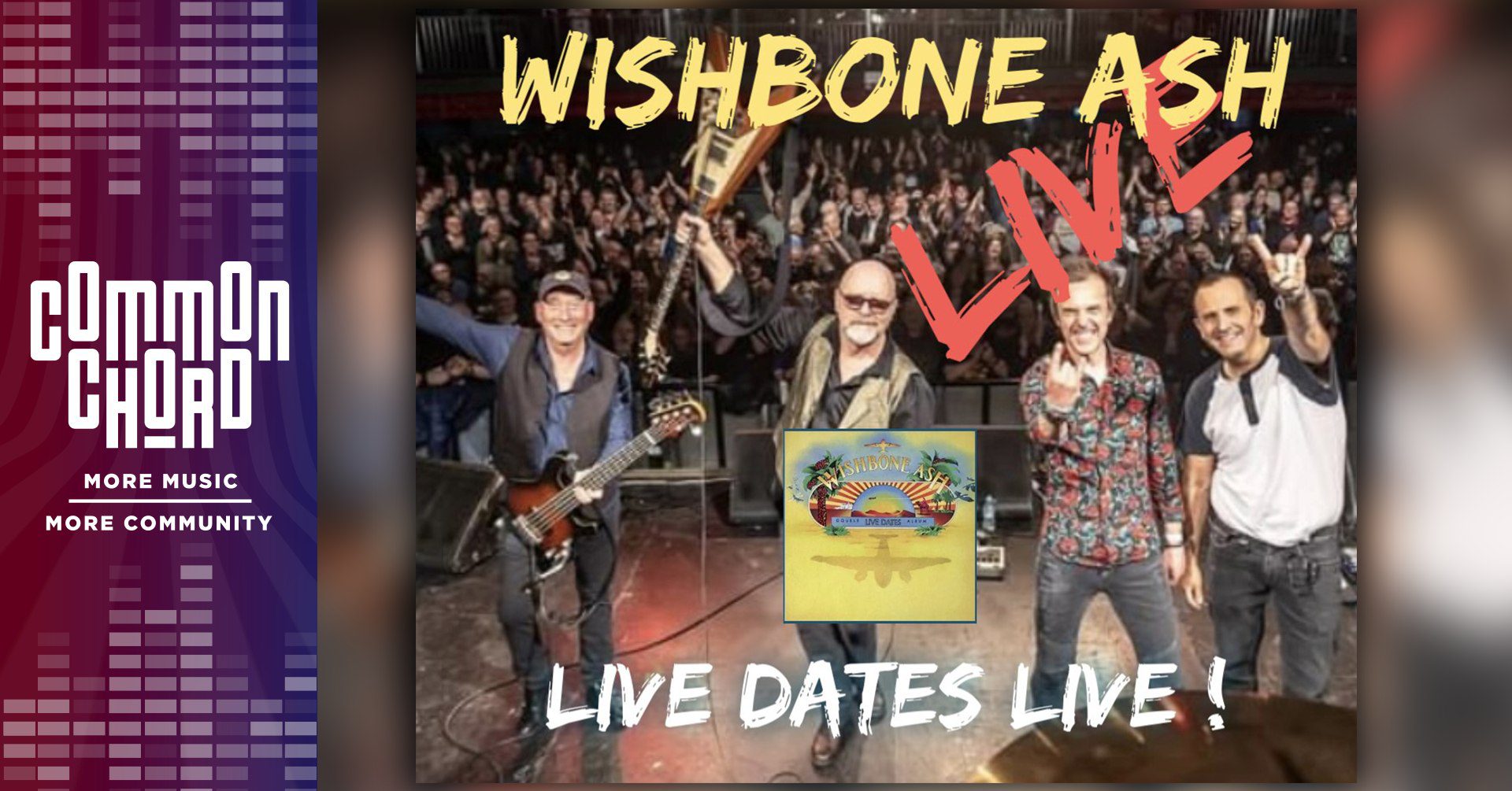 Wishbone Ash Coming To Davenport's Common Core Tonight! Quad Cities