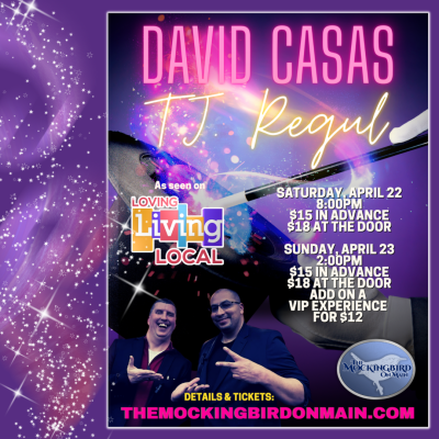 Magic Show Popping Up At Davenport's Mockingbird On Main TODAY!