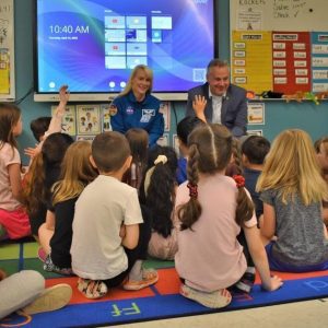 Illinois Congressman Sorensen Brings Astronaut to Schools in Northwestern Illinois