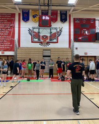 Davenport Schools Gym Class Taken Over By Marines