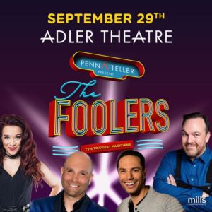 Penn And Teller's The Foolers Coming To Davenport's Adler Theatre Sept. 29