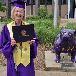 Western Illinois Alumna Proves It's Never Too Late to Fulfill a Dream