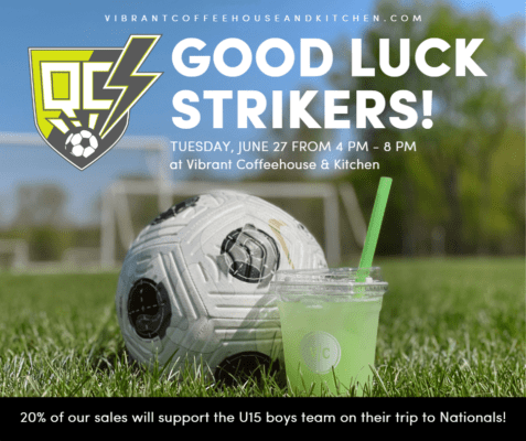 Quad City Strikers Warriors Headed To Nationals! Vibrant Hosting Pep Rally Party Tonight