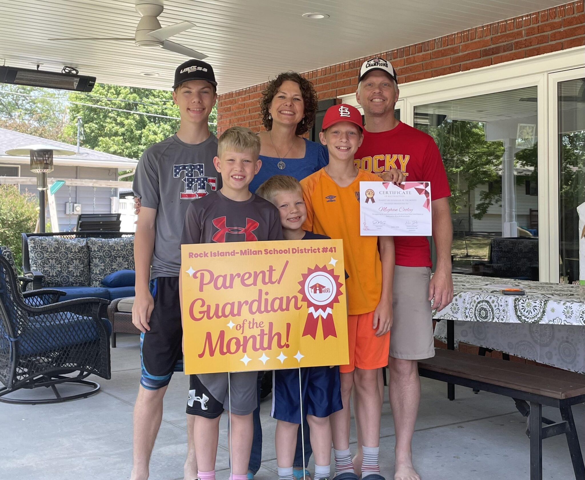 Rock Island Schools Name Parents Of The Month For June Quad
