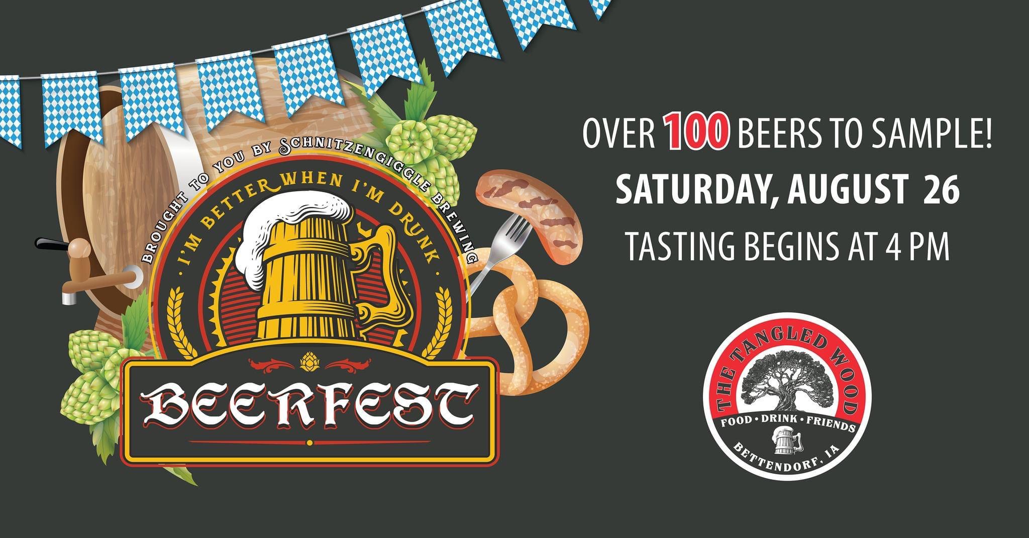 Celebrate Beer at Bettendorf's Tangled Wood Today Quad Cities
