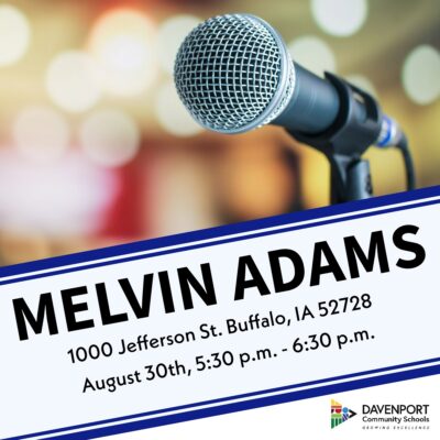 Harlem Globetrotters' Melvin Adams At Buffalo Elementary School Tonight