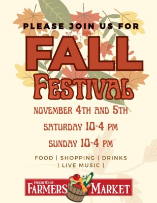 It’s Fall at the Freight House Farmer’s Market