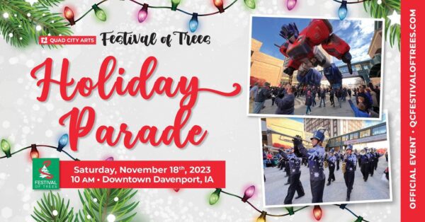 Festival of Trees Holiday Parade Hits Davenport November 18
