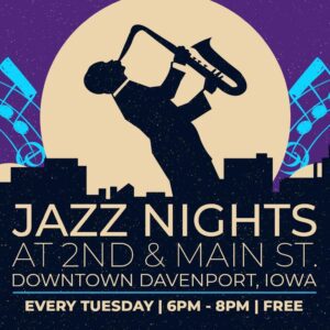 Get Jazzy in Downtown Davenport November 28