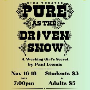 Rock Island High School Drama Putting On 'Pure As The Driven Snow'