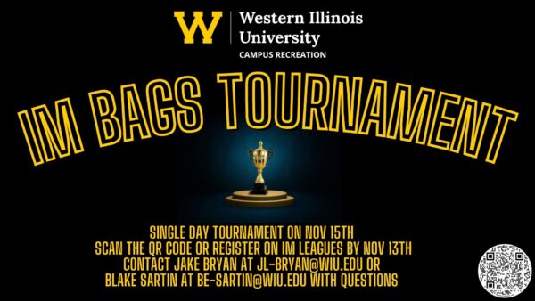 Western Illinois University Campus Recreation to Host IM Bags Tournament Nov. 15