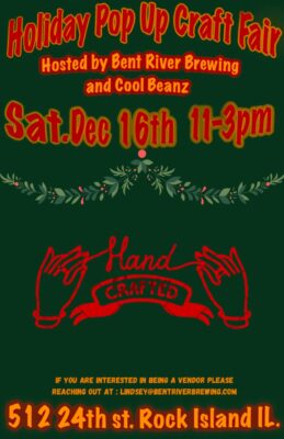 Holiday Pop Up Fair Hits Rock Island December 16