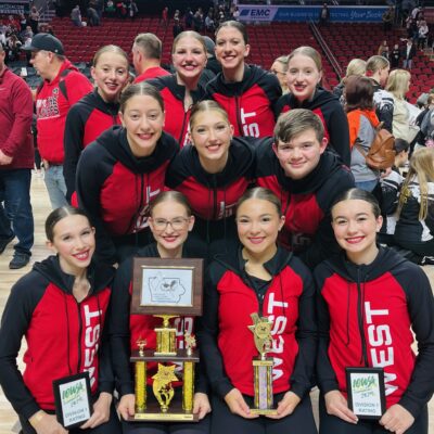 Davenport West High Diamond Dancers Score Big At Iowa State Dance Championships