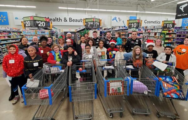 Rock Island Police And Fire Departments Help Kids With Christmas Event