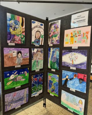 Davenport Schools Art Students Have Artworks Displayed At NorthPark Mall
