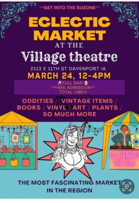 Eclectic Market Hits the Village TOMORROW!