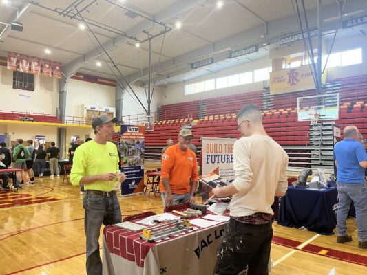 Rock Island High School Students Learn About Construction Trades
