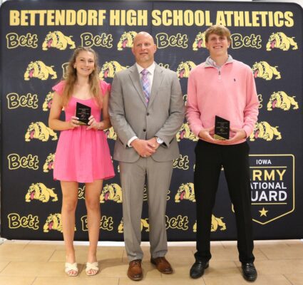 Chase Wakefield And Emily See Win Bettendorf High School Athletes Of The Year