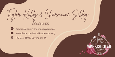 Wine And Chocolate Experience Served Up By Jaycees Of The Quad Cities In November