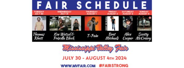 Mississippi Valley Fair 2024 Kicks Off In Davenport Tonight!
