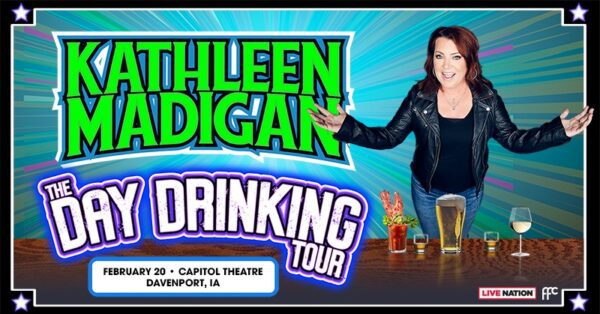 Comedian Kathleen Madigan Brings 'Day Drinking Tour' To Iowa's Capitol Theatre Feb. 20