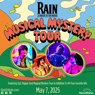 Rain: A Tribute To The Beatles Coming To Iowa's Adler Theatre