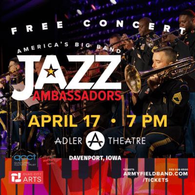 Free Jazz Ambassadors Concert Coming To Davenport's Adler Theatre