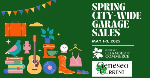Geneseo Hosting Spring City-Wide Garage Sales This Weekend