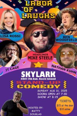 Rock Island Labor Of Laughs Coming To Skylark