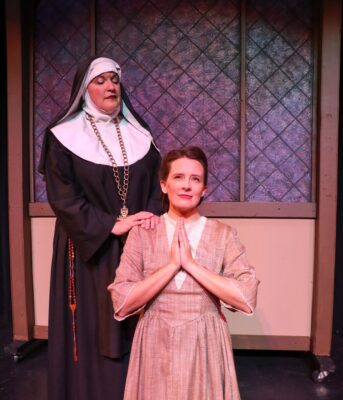 Erin Platt is Mother Abbess and Sarah Lounsberry is Maria in the new production of "The Sound of Music."