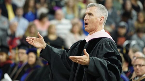 Dr. Jon Hurty, Augustana's director of choral activities since 1996, will retire next June and lead his last Christmas at Augustana concerts on Dec. 6 and 7.