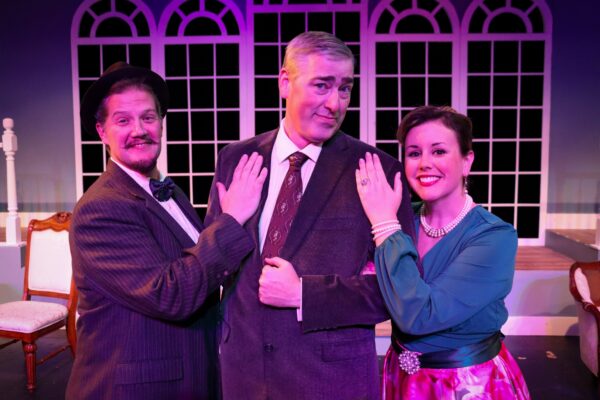 Kirsten Myers is Max, Nate Bates is Captain von Trapp and Jen Sondgeroth is Elsa in "The Sound of Music."