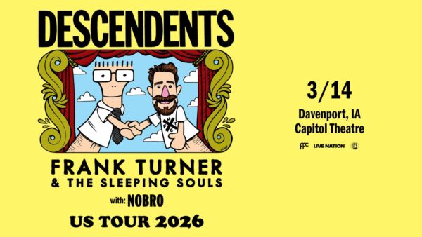 Descendents And Frank Turner Coming To Davenport's Capitol Theater