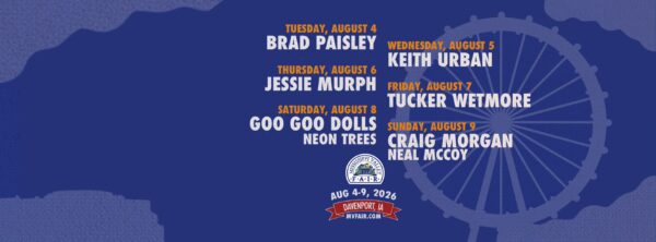 Goo Goo Dolls Announced As Headliner For 2026 Mississippi Valley Fair